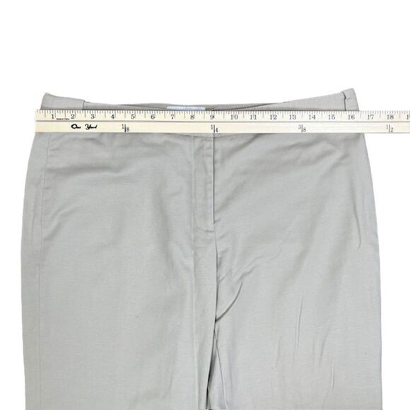 Calvin Klein Highline Slim Straight Dress Pants Trousers Tan Beige Size 6 - Picture 3 of 12